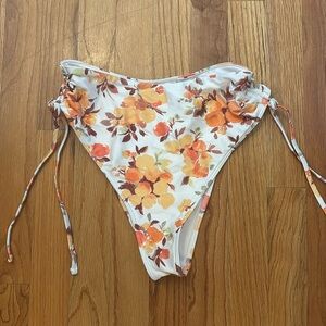 Abercrombie and Fitch high waisted side tie bikini bottom small